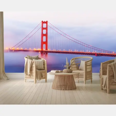 Fototapeta Golden Gate most we mgle – Wallissimo®