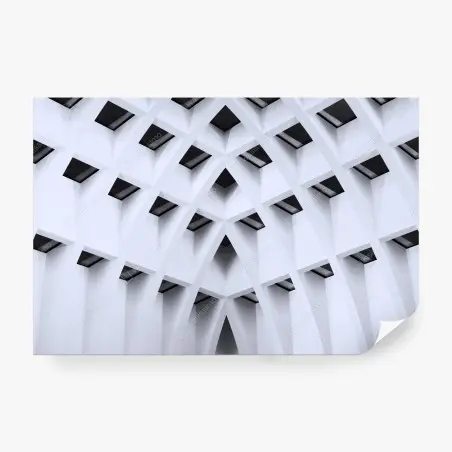 Fototapeta geometryczny łukowy sufit – Wallissimo®