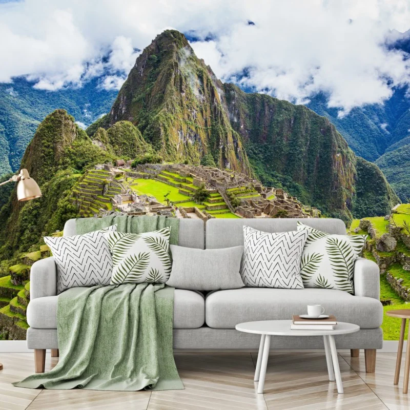 Fototapeta Machu Picchu starożytne tarasy górskie