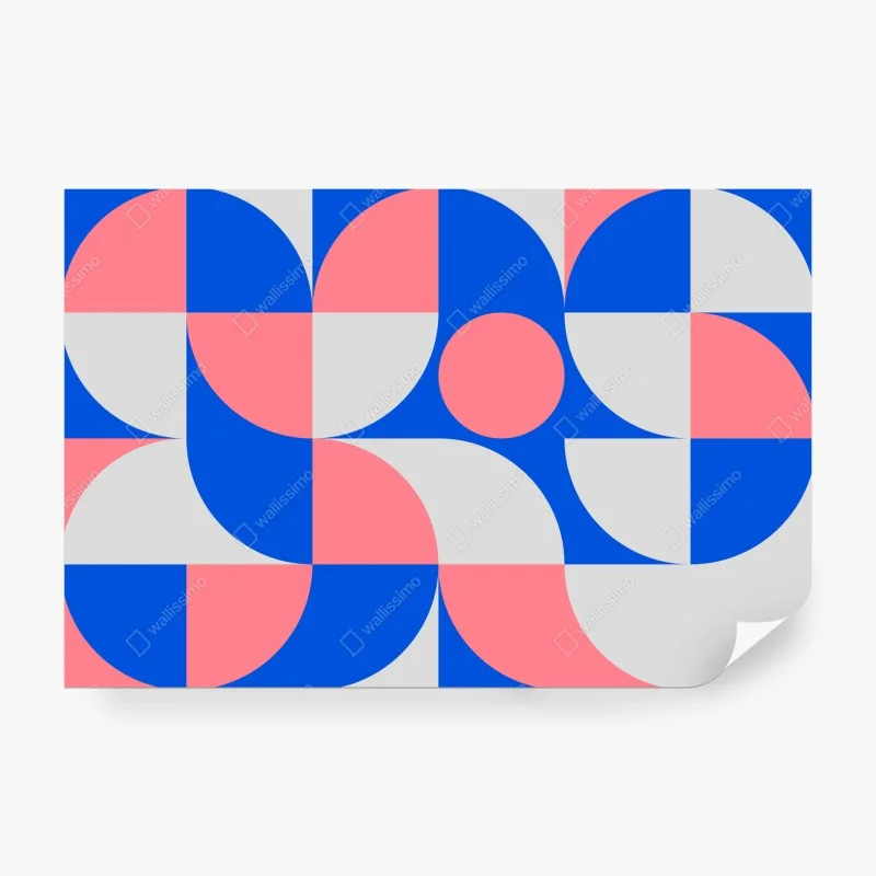 Fototapeta skandynawska kompozycja geometryczna