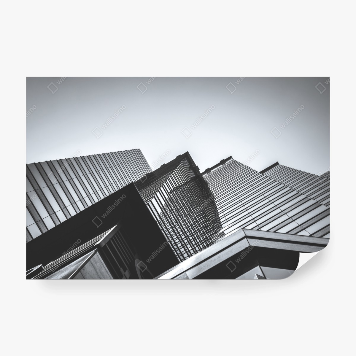 Fototapeta Hongkong budynek komercyjny z bliska – Wallissimo®