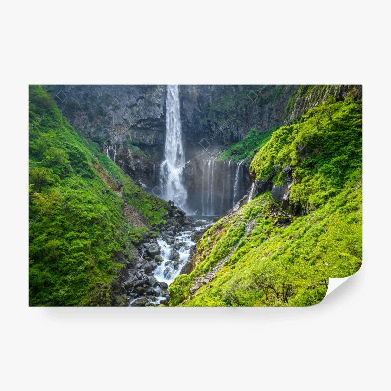 Fototapeta krajobraz wodospadu Kegon w Nikko