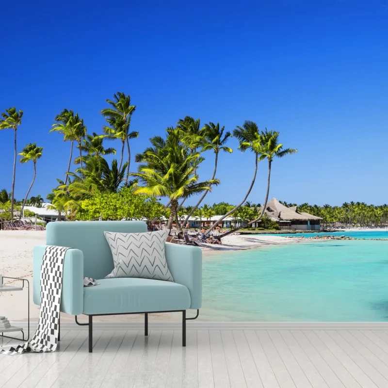 Fototapeta tropikalna plaża w Cap Cana