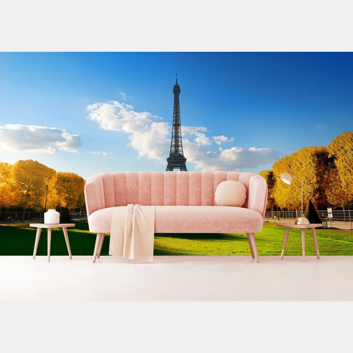 Fototapeta wiosna na Champs de Mars, Wieża Eiffla, Paryż – Wallissimo® Fototapeta wiosna na Champs de Mars, Wieża Eiffla, Paryż – Wallissimo®