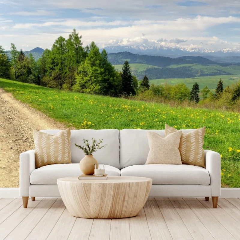 Fototapeta Gorce wiosenny szlak