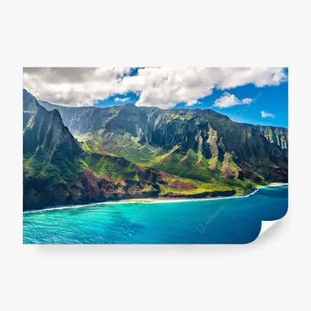 Fototapeta wspaniałe wybrzeże Hawajów – Wallissimo®