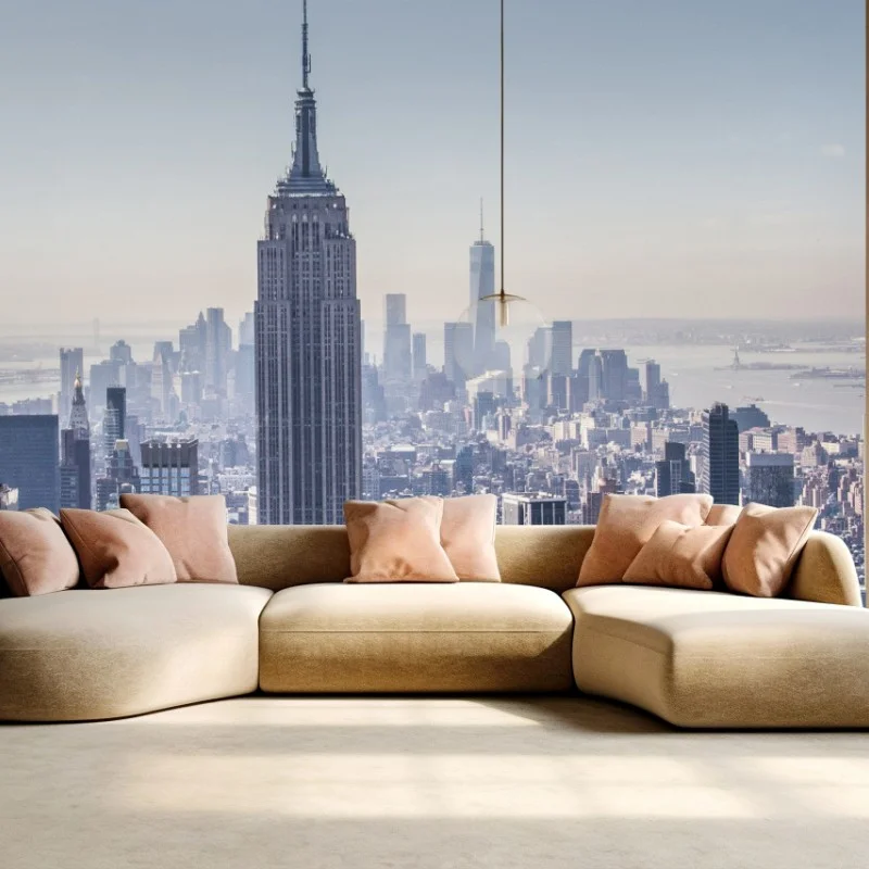 Fototapeta panorama Nowego Jorku z Empire State Building