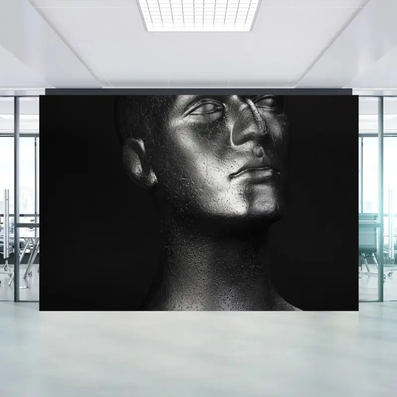 Fototapeta czarne popiersie manekina