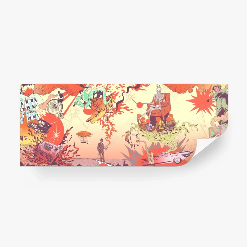 Fototapeta surrealne kolory i senne wizje