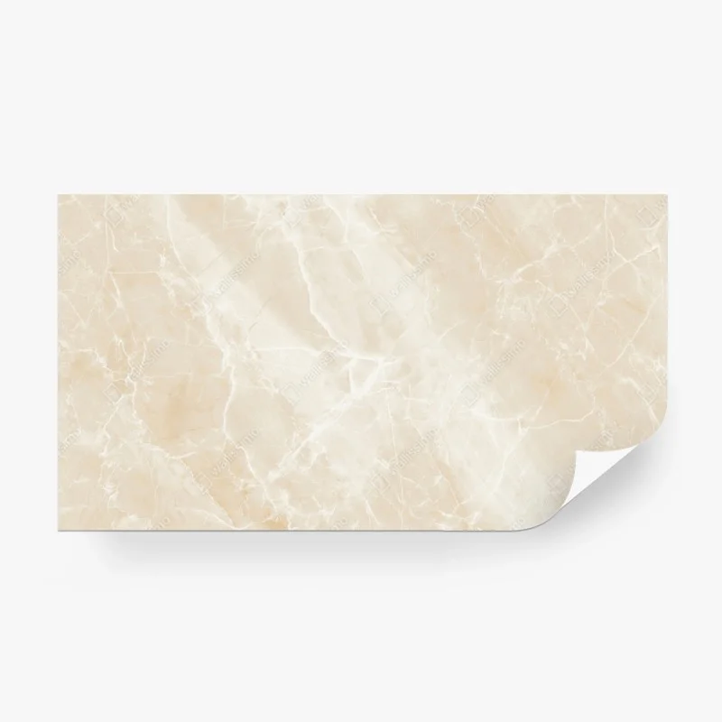 Fototapeta beżowa tekstura marmuru z białymi żyłami