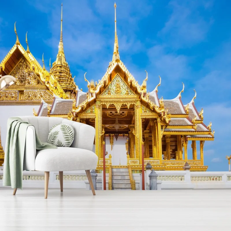 Fototapeta złoty pawilon w Grand Palace, Bangkok
