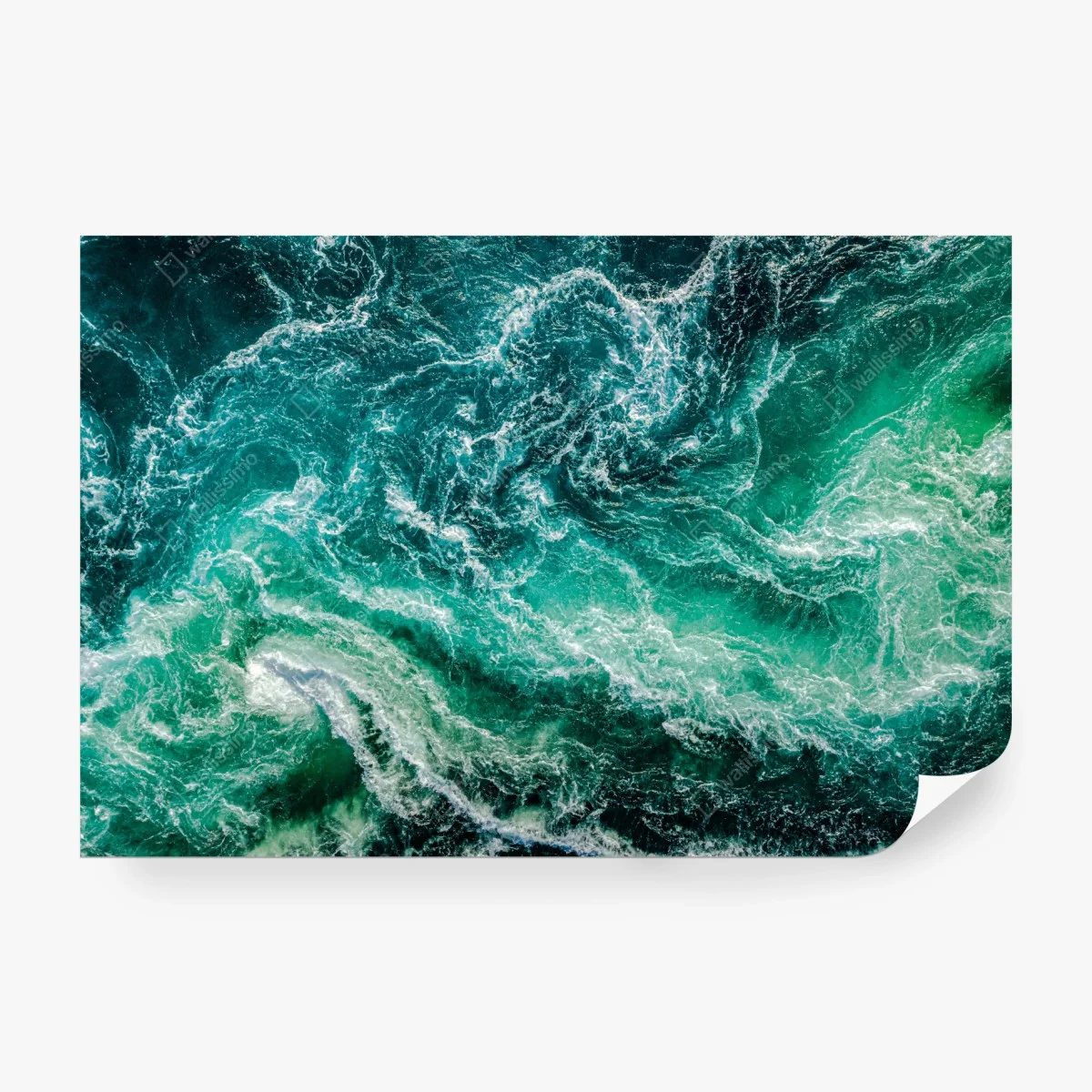 Fototapeta wirujące wody Saltstraumen, Norwegia – Wallissimo®