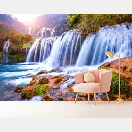 Fototapeta Jiulong wodospad w Luoping, Chiny – Wallissimo®