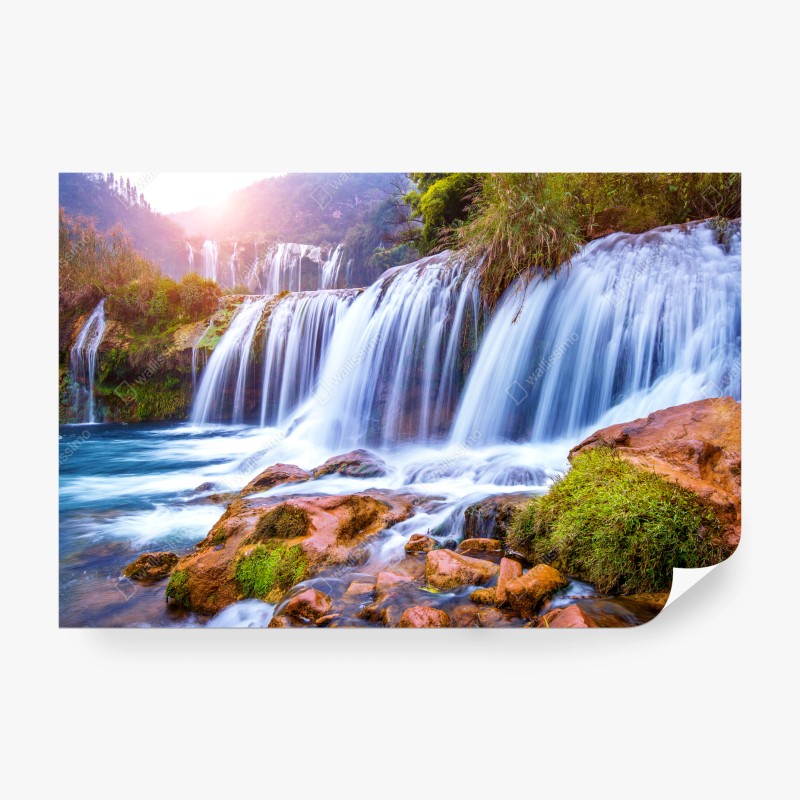 Fototapeta Jiulong wodospad w Luoping, Chiny