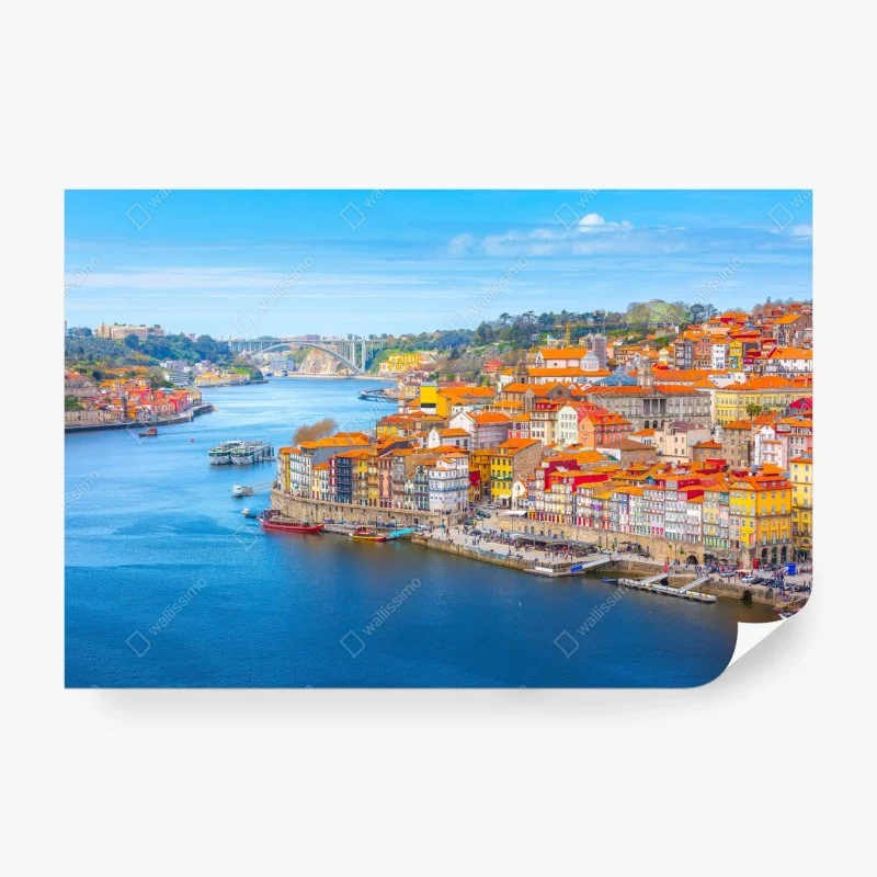 Fototapeta panorama nabrzeża Porto