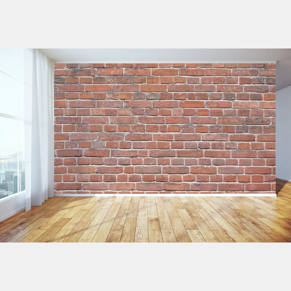 Fototapeta tekstura czerwonej cegły – Wallissimo®