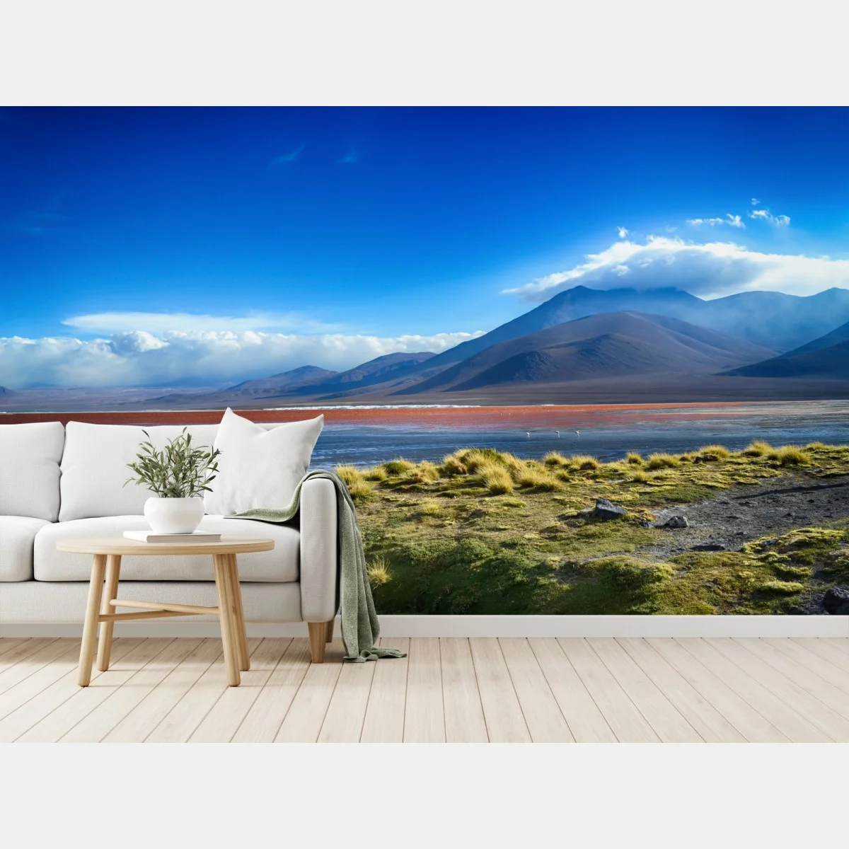 Fototapeta spokojna laguna górska – Wallissimo® Fototapeta spokojna laguna górska – Wallissimo®