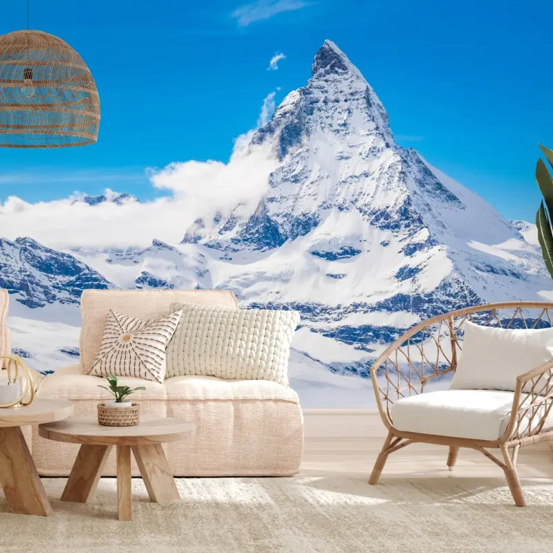 Fototapeta Matterhorn w całej okazałości z Gornergrat
