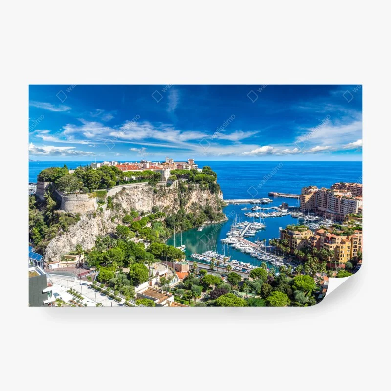 Fototapeta panorama portu Monte Carlo
