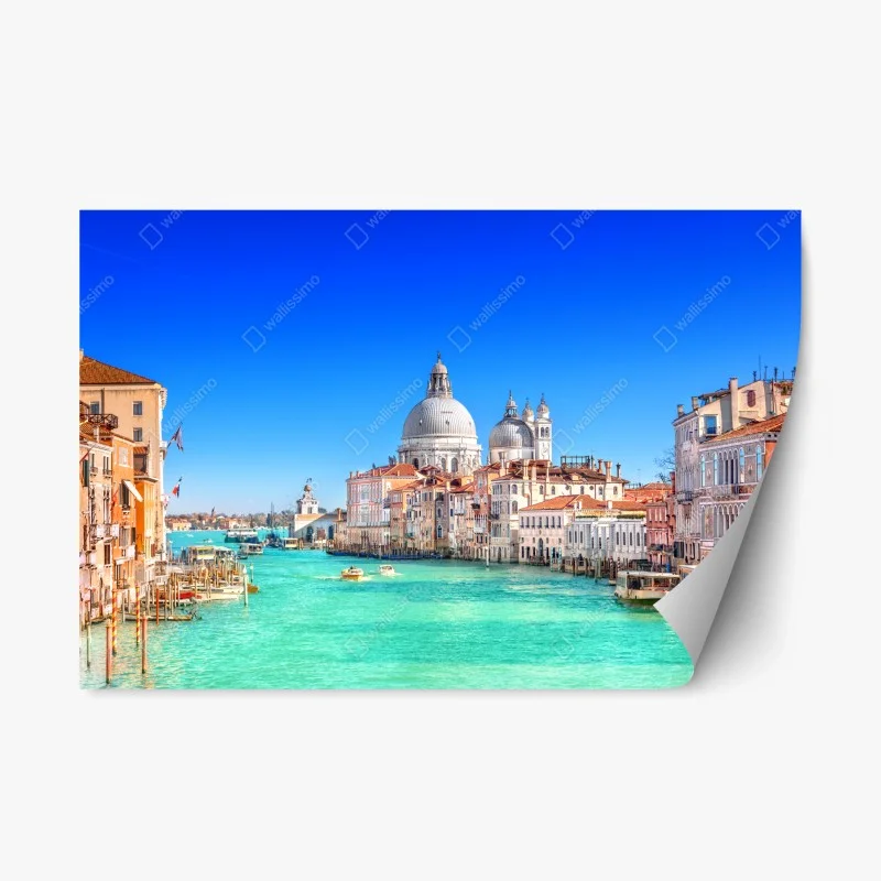 Naklejka repozycjonowalna Wenecja wielki kanał panorama