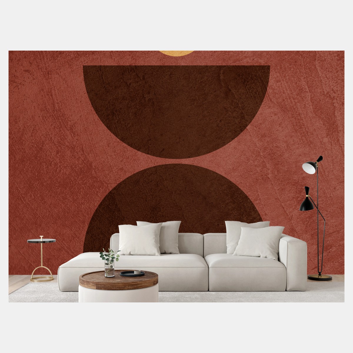 Fototapeta ziemny geometryczny balans – Wallissimo®