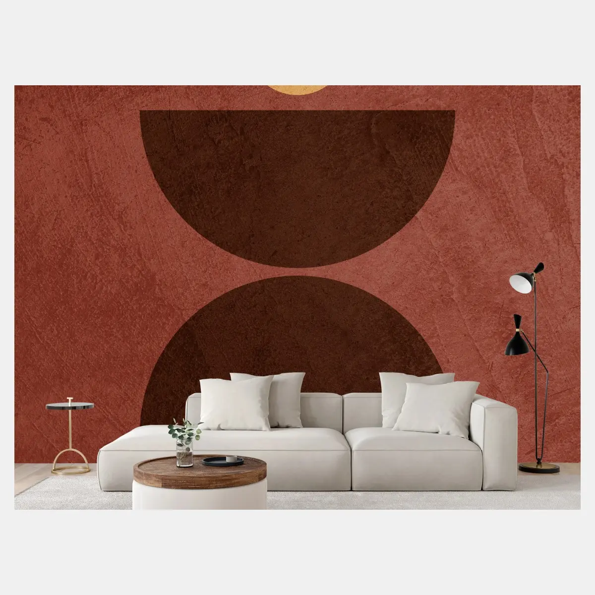 Fototapeta ziemny geometryczny balans – Wallissimo®