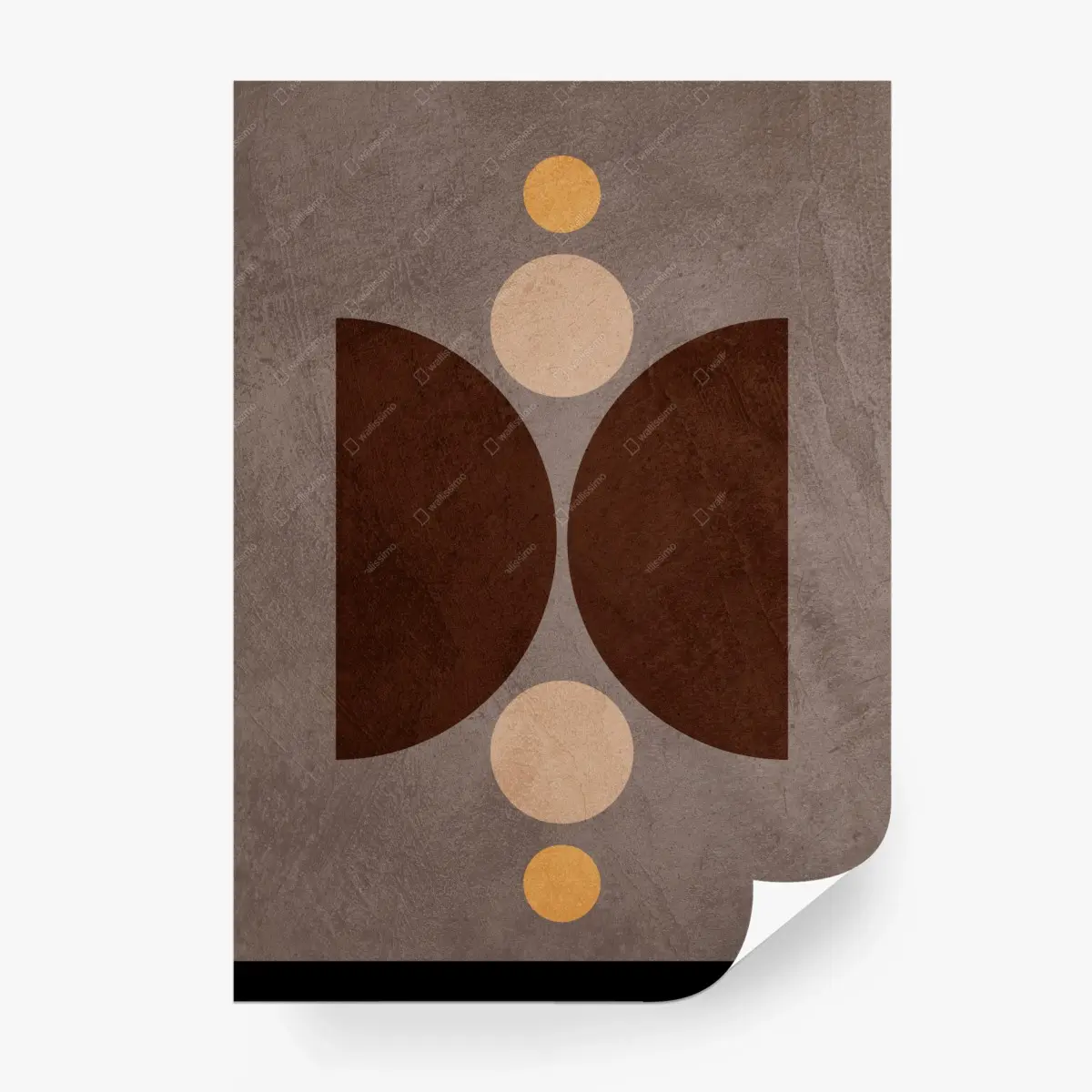 Fototapeta ziemna geometryczna równowaga – Wallissimo®