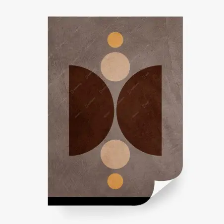 Fototapeta ziemna geometryczna równowaga – Wallissimo®