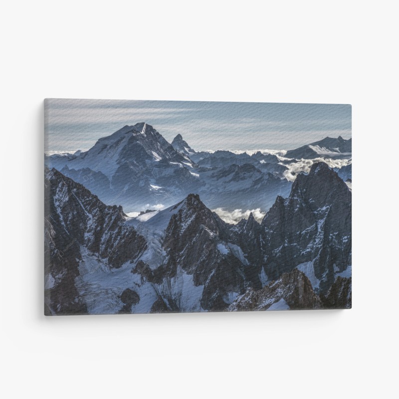 Obraz na płótnie majestatyczna panorama alpejska