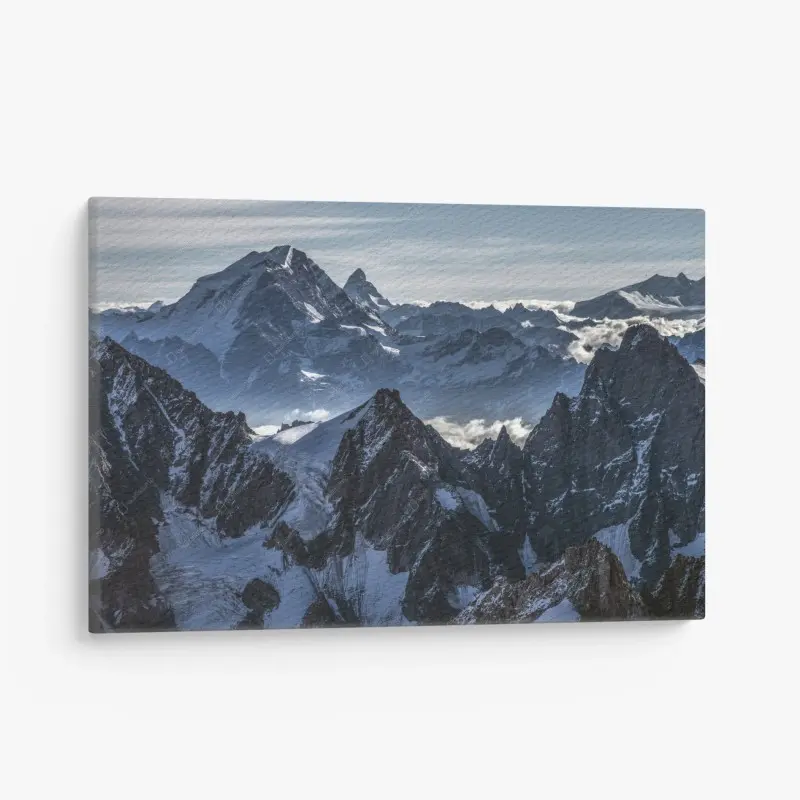 Obraz na płótnie majestatyczna panorama alpejska