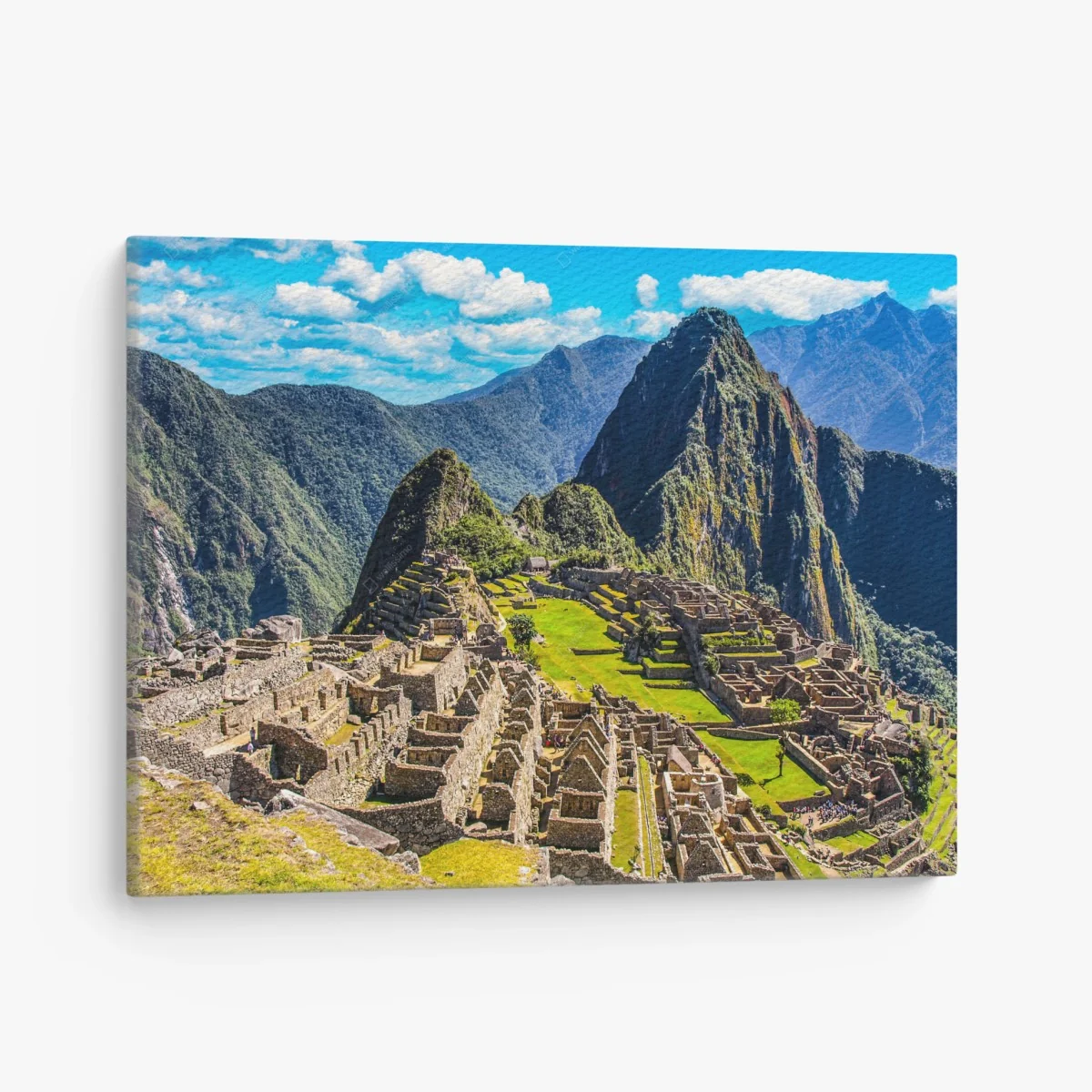 Obraz na płótnie mistyczne ruiny Machu Picchu w Andach – Wallissimo® Obraz na płótnie mistyczne ruiny Machu Picchu w Andach – Wallissimo®