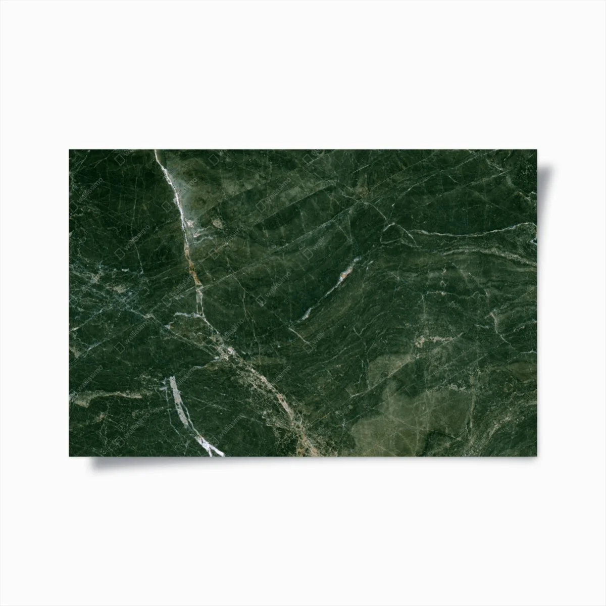 Plakat ciemnozielona tekstura marmuru – Wallissimo® Plakat ciemnozielona tekstura marmuru – Wallissimo®