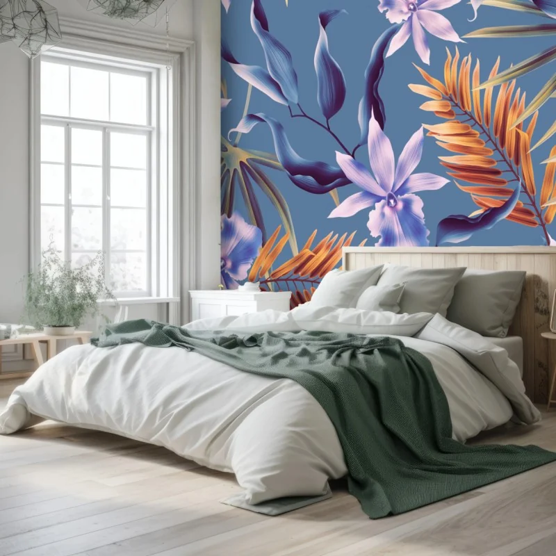 Fototapeta tropikalny motyw orchidei
