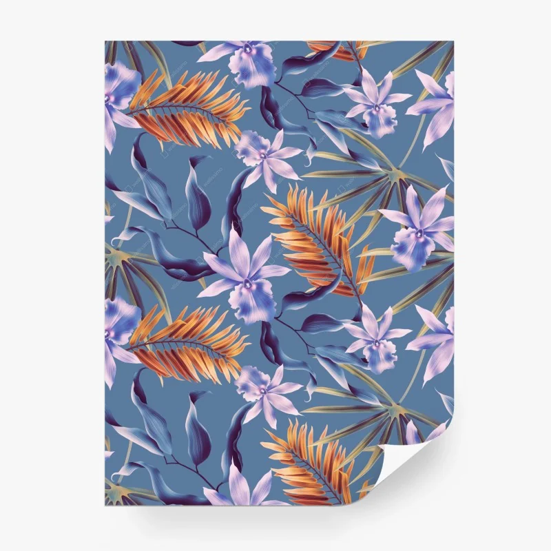 Fototapeta tropikalny motyw orchidei