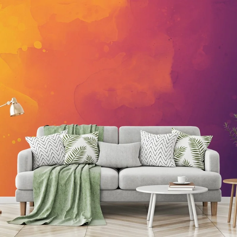 Fototapeta żywy akwarelowy gradient abstrakcyjny