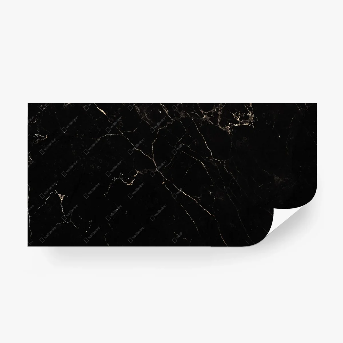 Fototapeta elegancki czarny marmur – Wallissimo®