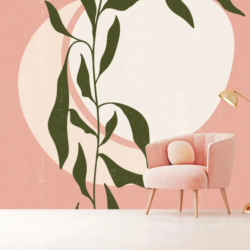 Fototapeta boho botaniczny plakat abstrakcyjny