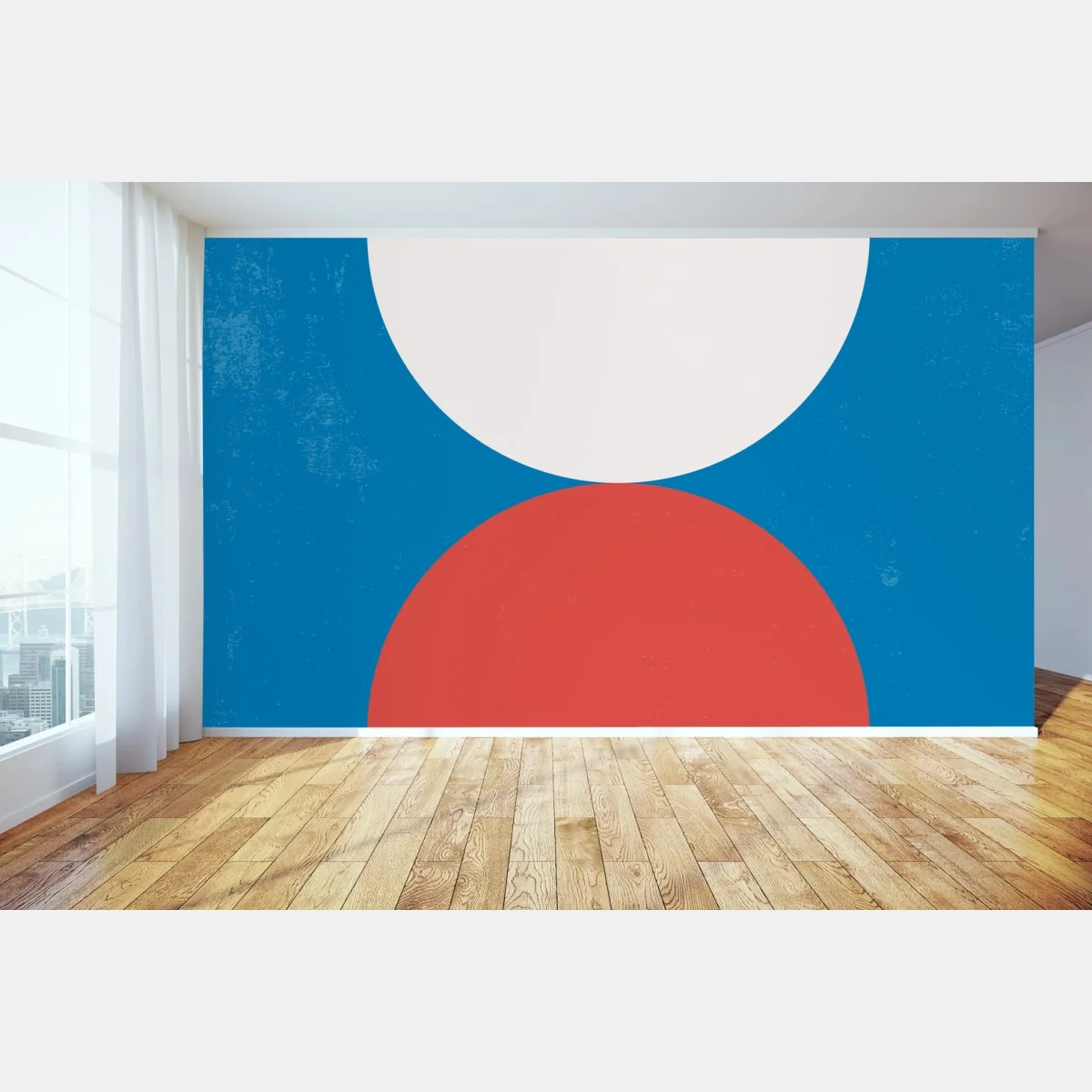 Fototapeta geometryczne odbicie słońca – Wallissimo® Fototapeta geometryczne odbicie słońca – Wallissimo®