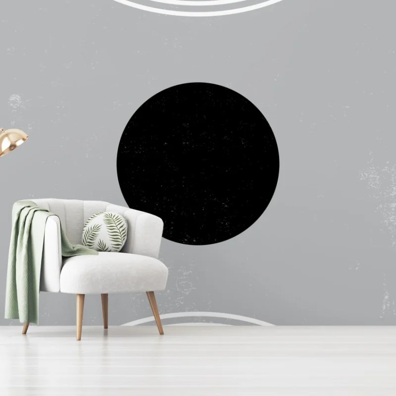Fototapeta minimalna kompozycja koncentrycznych kół