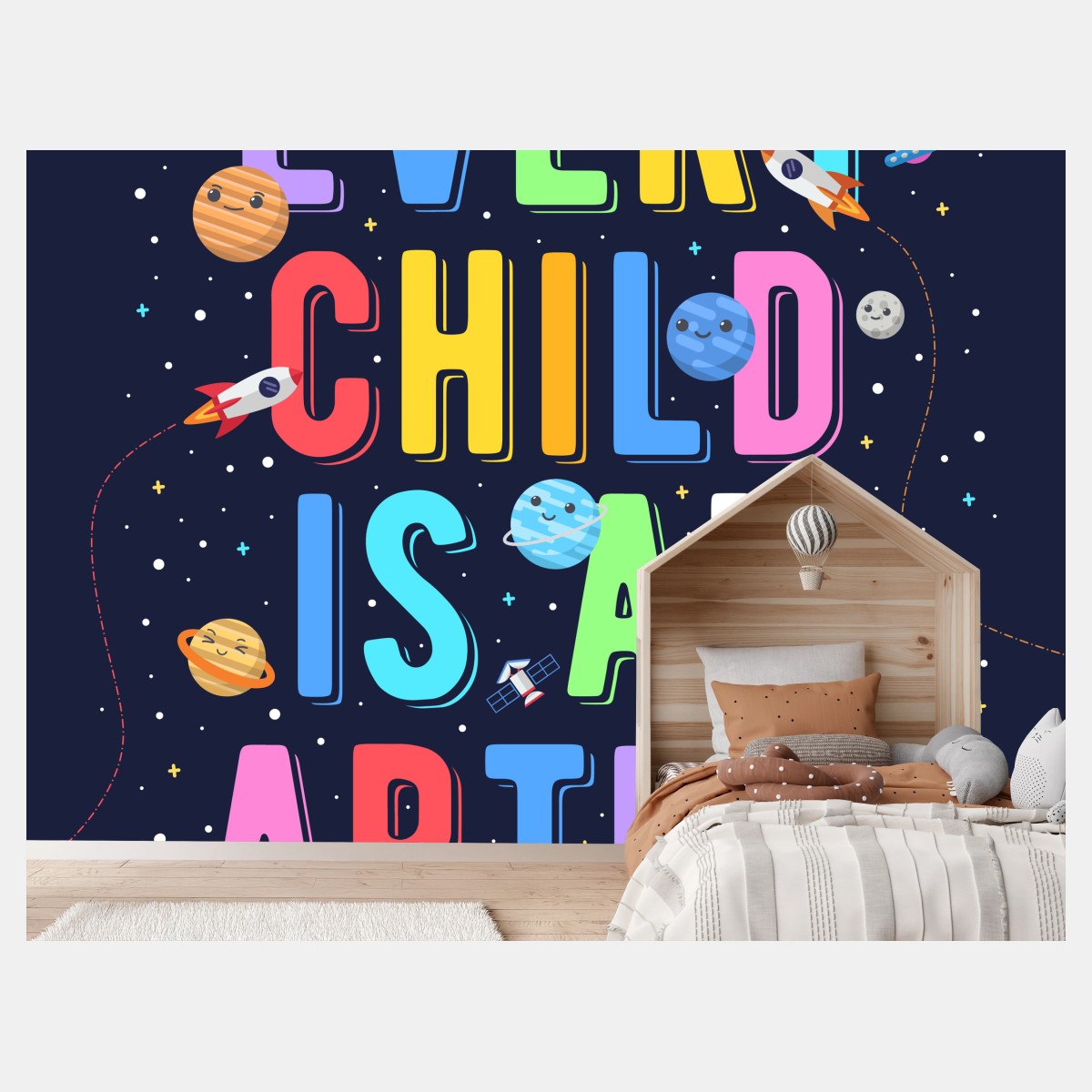 Fototapeta każde dziecko jest artystą – Wallissimo®