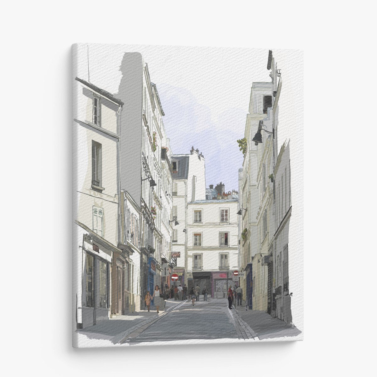 Obraz na płótnie Montmartre ulica w Paryżu – Wallissimo®