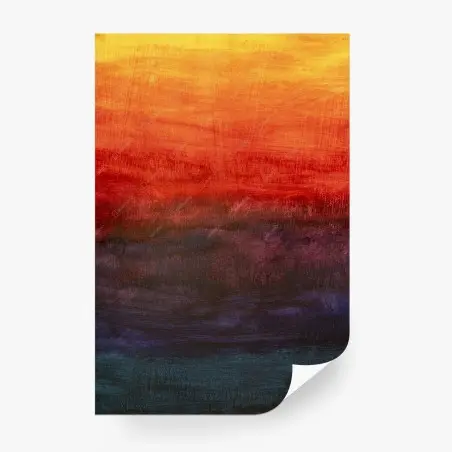Fototapeta promienny gradient zachodu słońca – Wallissimo®
