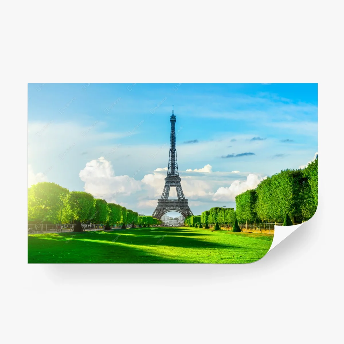 Fototapeta wieża eiffla w Paryżu – Wallissimo® Fototapeta wieża eiffla w Paryżu – Wallissimo®