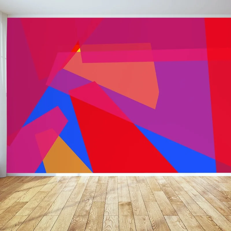 Fototapeta żywa geometryczna abstrakcja