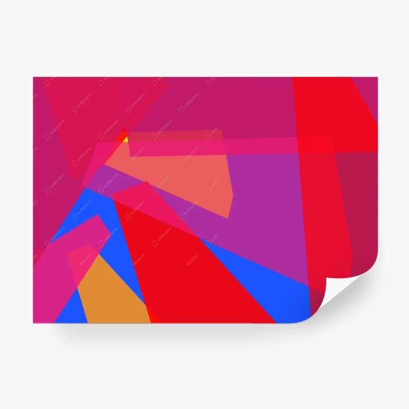 Fototapeta żywa geometryczna abstrakcja