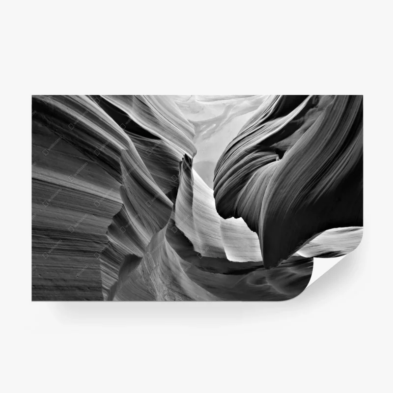 Fototapeta monochromatyczne tekstury kanionu