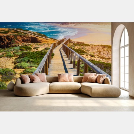 Fototapeta deptak do Praia da Bordeira – Wallissimo®