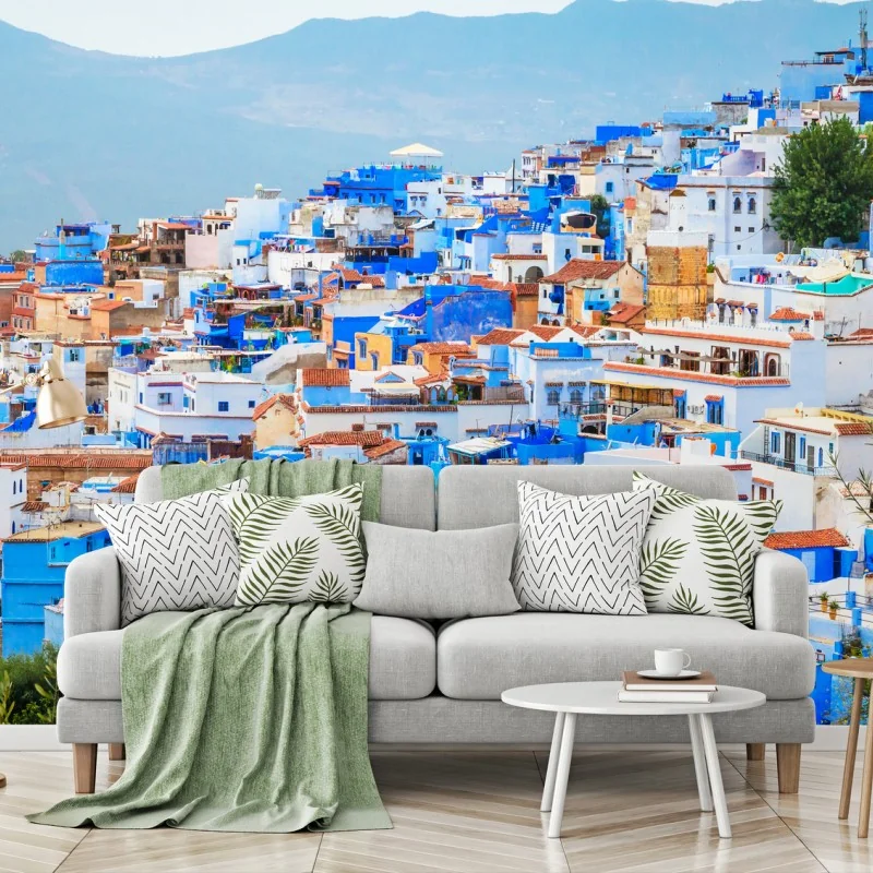 Fototapeta niebieska medyna Chefchaouen
