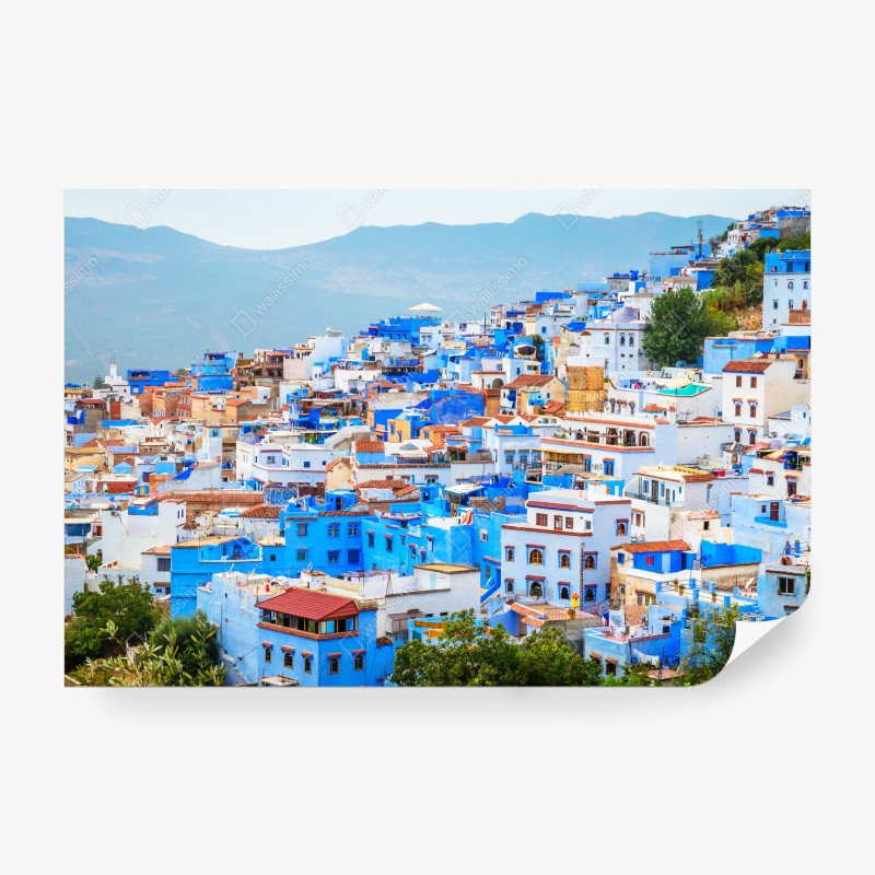 Fototapeta niebieska medyna Chefchaouen