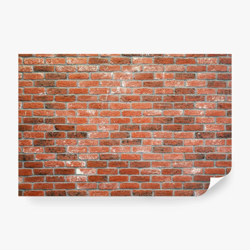 Fototapeta tekstura czerwonej ceglanej ściany